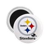 Pittsburgh Steelers NFL Logo Souvenir Magnet 2.25" Free Shipping