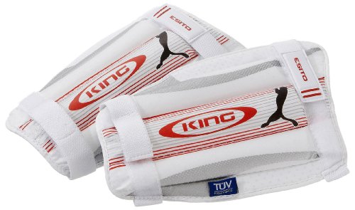 PUMA Schienbeinschoner Esito XL Plus, white-black-pompeian red, M, 030261 11 Preisvergleich
