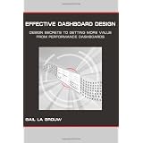 Effective Dashboard Design: Design Secrets to Getting More Value From Performance Dashboards