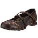 Skechers Womens ACTIVE - BIKERS - MIRROR - IMAGE Chocolate 21389 CHOC 4 UK