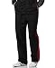Elastic Pants - Adidas Pants, SMU Track Pants Black/Red L