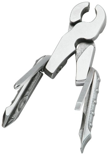 Swiss+Tech PPCSBZ-DL Micro-Pro KeyChain Pliers with Flashlight LED, Screwdriver