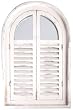 Esschert Design White Window Frame w/French Doors