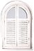 Esschert Design White Window Frame w/French Doors