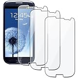 Generic High Quality Clear Screen Protector Shield for the Samsung Galaxy S3 i930 - Non-Retail Packaging - Clear