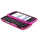 For LG Ally VS740 Rubberized Hard Case Cover HOT PINK thumb