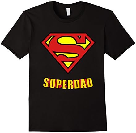 Men's Super Dad Logo XL Black