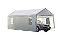ShelterLogic 10x20 Canopy Enclosure Kit with Windows for 1-3/8" Frame (White)