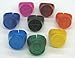 Green Lantern Blackest Night Set of 8 Power Rings Red/Orange/Yellow/Green/Blue/Indigo/Violet/Black