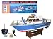 RC Police Boat - Super Fast - Radio Remote Control Police Boat - 1:10 Scale - RTR