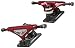 Phantom 2 (Set of 2) Skateboard Trucks - 7.5 Inch - Red Hanger / Black Base