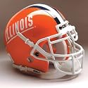 Illinois Fighting Illini Authentic Mini Helmet (Quantity of 6)