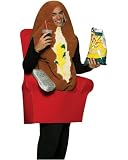 All New Adult Couch Potato with Remote Costume