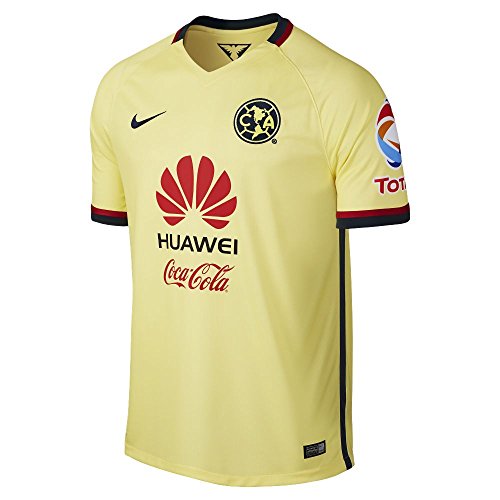 Nike Mens Club America Home Stadium Jersey [LEMON CHIFFON]
