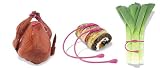 Fusionbrands The Food Loop 15 Silicone Trussing Tool, Set of 6, Pink