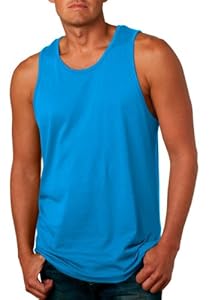 Next Level Apparel Men's 3633 Jersey Tank - Turquoise - M