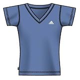 Womens Adidas ME US Tee - Rave Blue