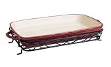 Rick Bayless Enchilada Server With Rack, Salsa