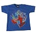 Search : Spider-Man Marvel Glow the Night Juvenile T-shirt Boys Tee Royal Blue