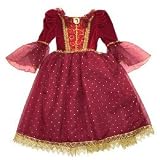 Disney Princess Belle Deluxe Dress - Red Velvet