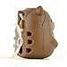 Kikkerland Brown Bear Suction Toothbrush Holder