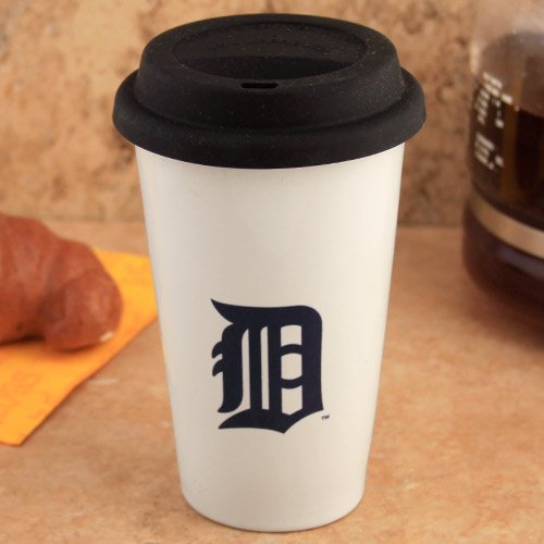 MLB Detroit Tigers Logo Travel Mug