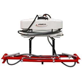 Fimco ATV Sprayer, 25 Gallon, 2.1 GPM, 60 PSI, 12 V, Boom by Fimco Industries