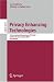 Privacy Enhancing Technologies: 9th International Symposium, PETS 2009, Seattle, WA, ...