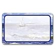 Seascape near les Saintes Maries - Adhesive Name Badges (set of 25)