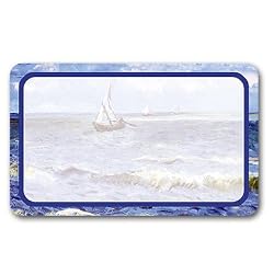 Seascape near les Saintes Maries - Adhesive Name Badges (set of 25)