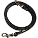 3/8” Black Top Grain Leather Cross Body Skinny Thin Replacement Purse Strap