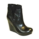 Mia Women’s Ines Ankle Boot,Black,8 M US