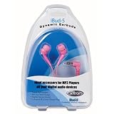 Setron Earbuds for iPod/MP3 - Pink