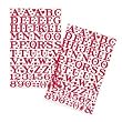 Martha Stewart Crafts Valentine's Day Large Alphabet Stickers