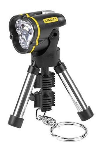 Stanley 95-113X Mini Tripod Keychain LED Flashlight