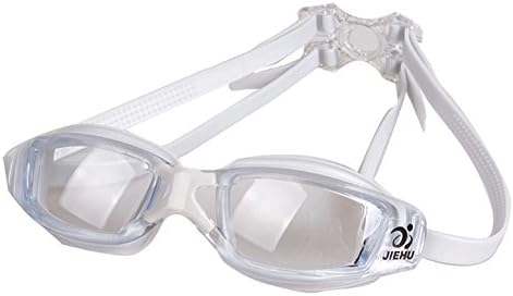High Quality Adjustable Anti-fog Swim Goggles (White)