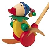 kids and infants educational toys item: Pedella Wooden Push Toy