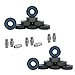 Hockey Bearings ABEC 9, 7, 5 Inline Roller Speed Package 16 Bearings and 8 Spacers Kit (ABEC 7 - Blue)
