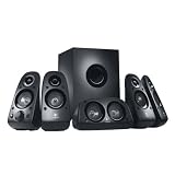 New Logitech Z506 5.1 Surround Sound Speakers Black Excellent Performance