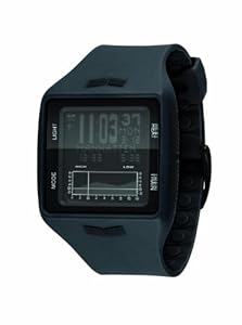 Vestal Unisex BRG017 Brig Tide & Train Charcoal Black Watch