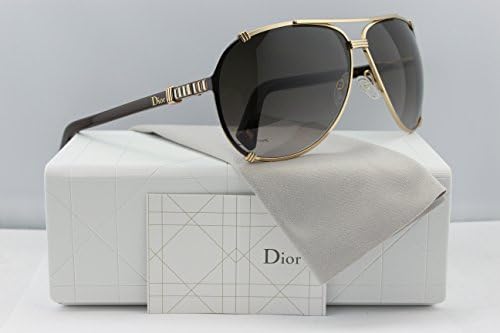 Christian Dior Chicago 2/Strass/S Sunglasses Rose Gold w/Brown Gradient (0UPX) UPX HA 63mm Authentic