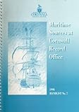 Handlist of maritime sources at Cornwall Record Office