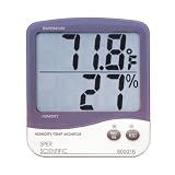 Digital Humidity Temperature Monitor Thermometer by Sper Scientific ~ Sper Scientific