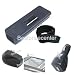  : (Sansa Express 5 In 1 Kit) Sandisk Sansa Express Skin Covers + Universal Armband + USB Black Car Charger Cigarette Lighter Adapter + USB Black Travel/home Charger Adapter + Universal Screen Protector (Black)