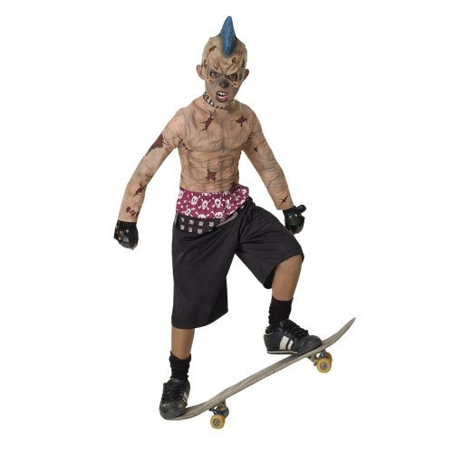Boys Zombie Skate Punk - Medium