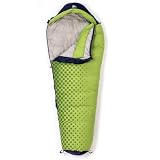 Kelty Cosmic Sleeping Bag: 20 Degree Down Macaw Green, Reg/Right Zip