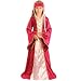 Party Partners 86814 Kinder-Kost�m 'Renaissance Queen', Kleid & Kopfteil, 4-6 Jahren
