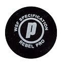 Prince Rebel Squash Ball - Double Yellow Dot