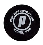 Prince Rage Squash Ball, Single (Pro Double Yellow Dot)