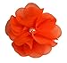 Pearl Chiffon Flower Hair Clip Funny Girl Designs